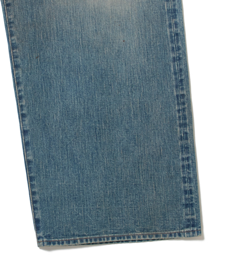 FADED MODERN DENIM PANTS WIDE CUT