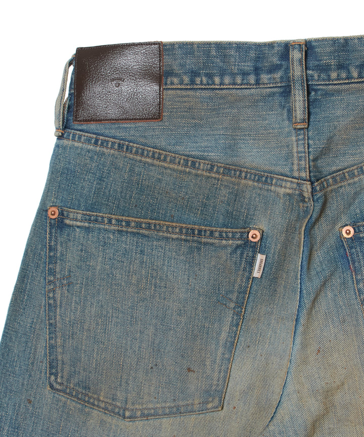 FADED MODERN DENIM PANTS WIDE CUT