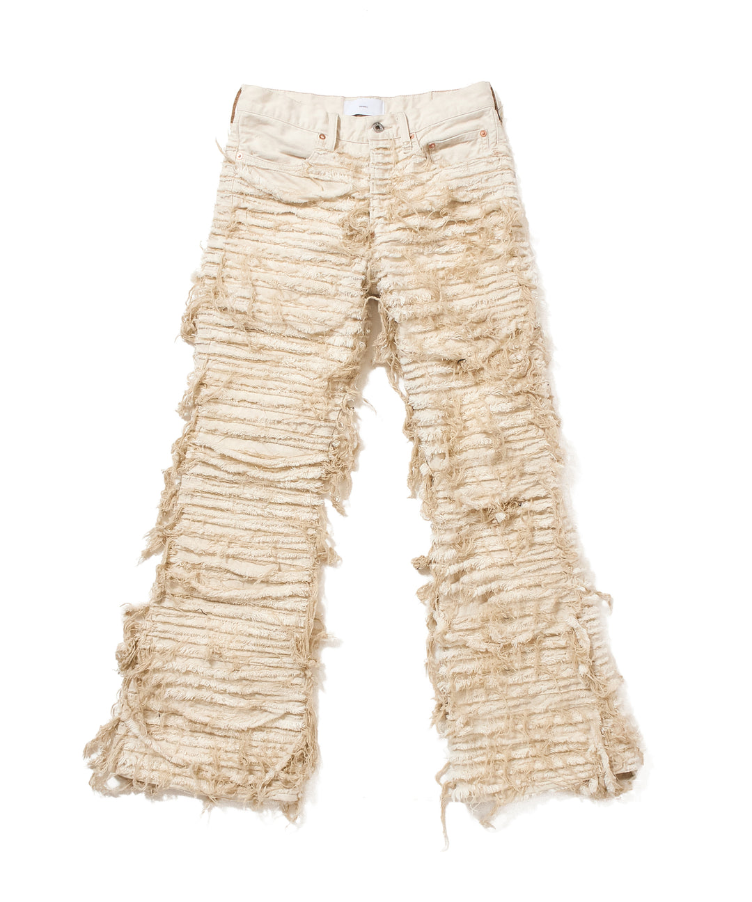 SLASHER MODERN DENIM PANTS FLARED CUT