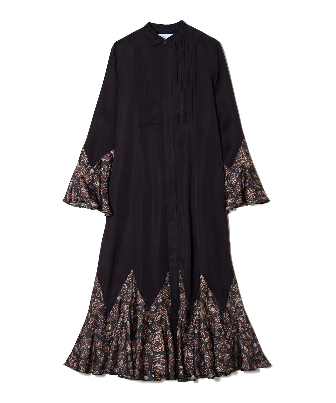 LONG MODAL SILK DRESS