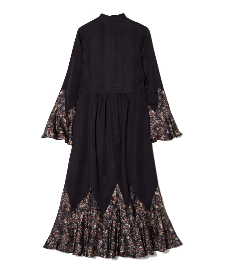 LONG MODAL SILK DRESS