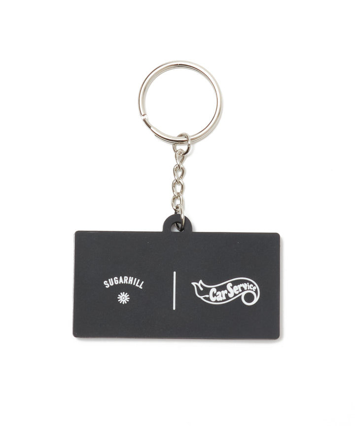 "CAR SERVICE" RUBBER KEY CHARM