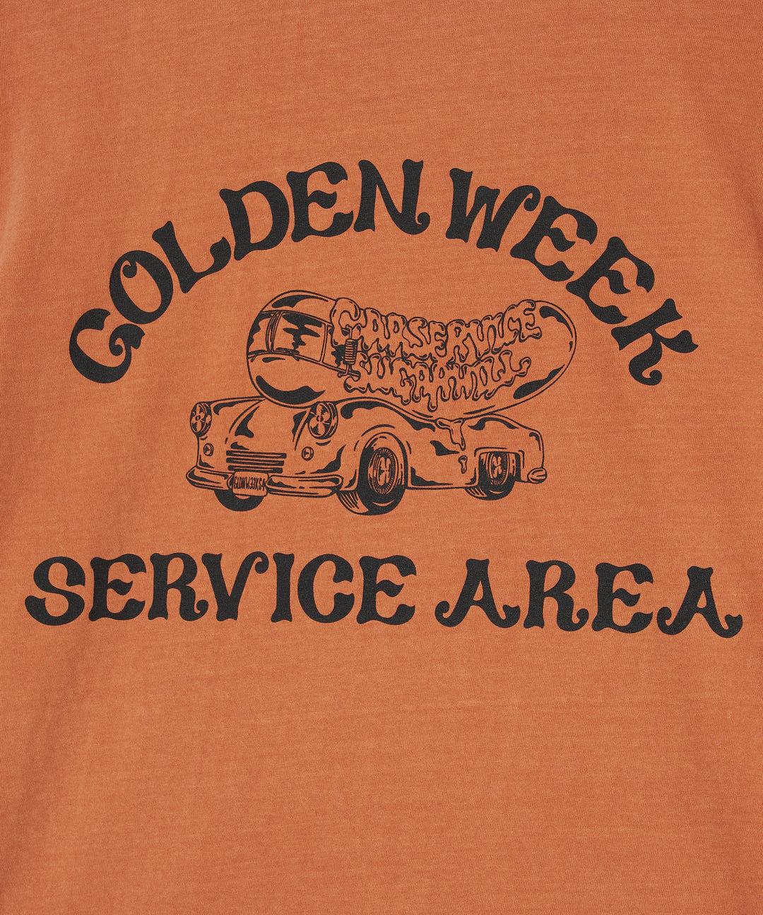 "CAR SERVICE" HOT DOG TEE