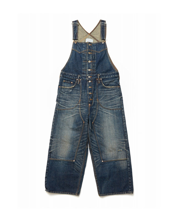 MUSTY FADED DENIM OVERALL