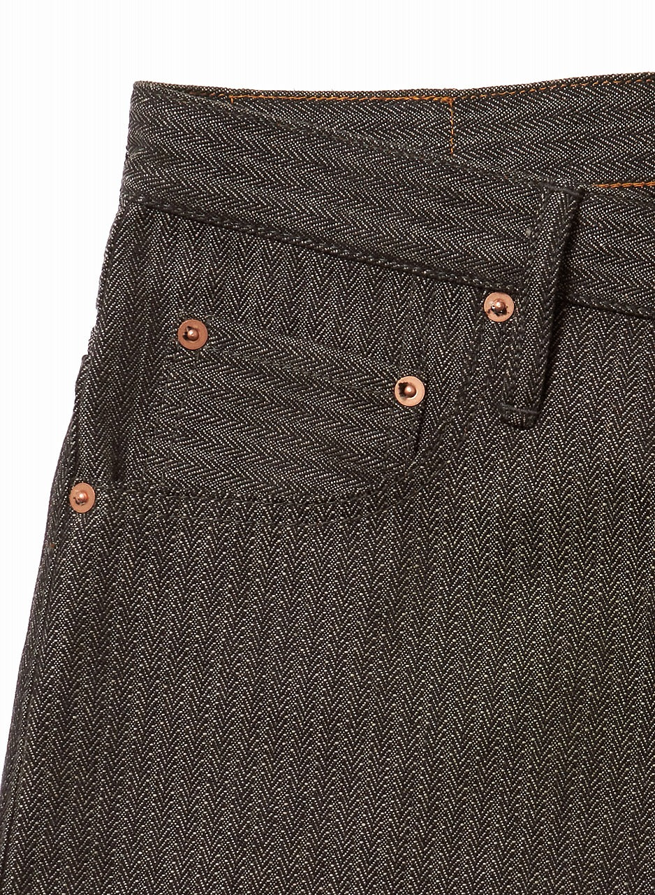 HERRINGBONE DENIM PANTS TYPE502