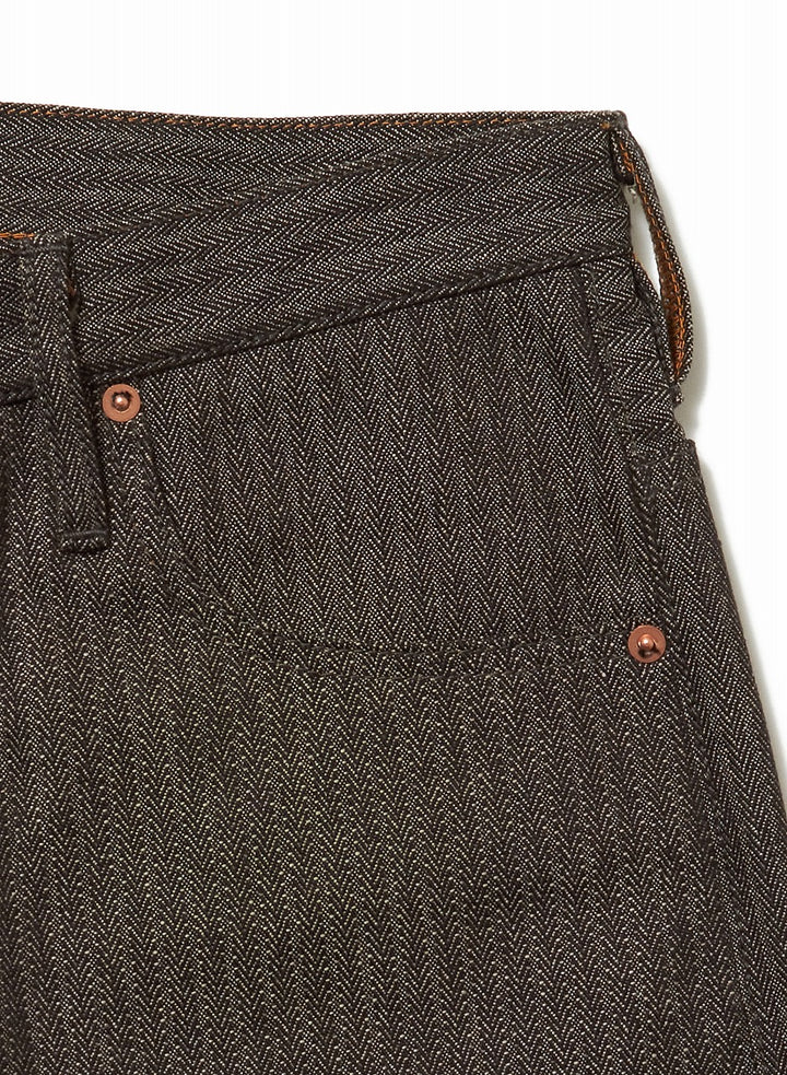 HERRINGBONE DENIM PANTS TYPE502