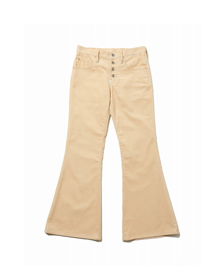 CORDUROY BELL BOTTOM DENIM PANTS