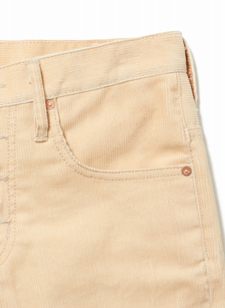 CORDUROY BELL BOTTOM DENIM PANTS