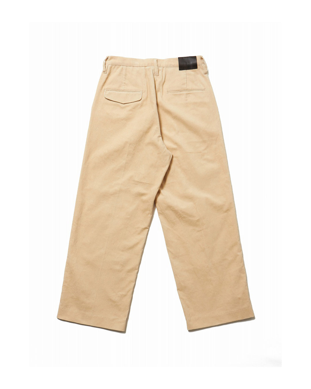 CORDUROY DOUBLE KNEE WIDE TROUSERS