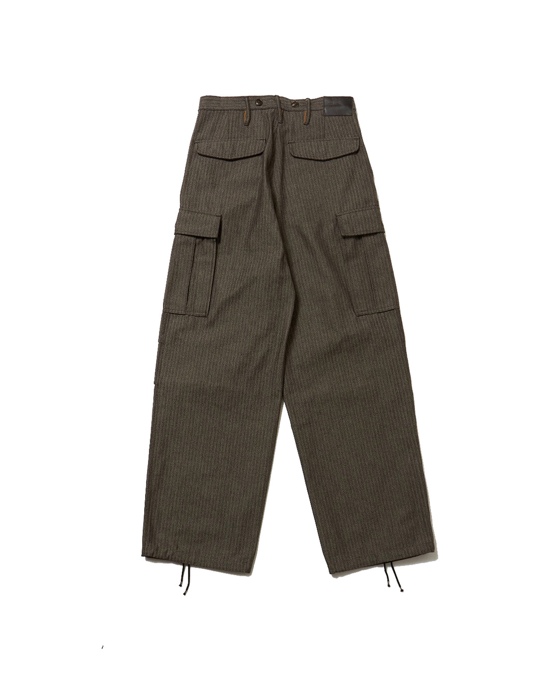 HERRINGBONE CARGO PANTS