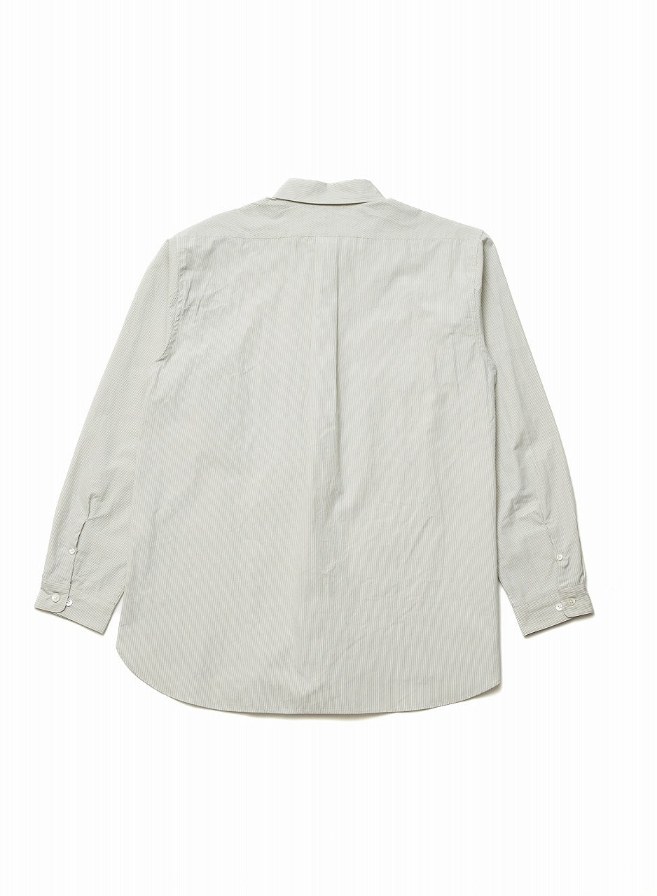 STRIPE ROUND-COLLAR SHIRT