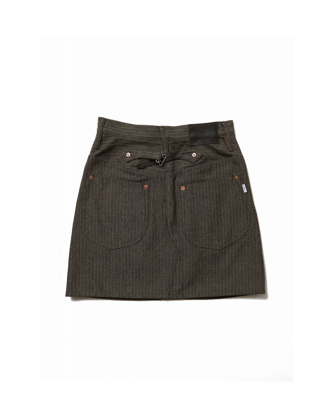 HERRINGBONE SHORT SKIRT