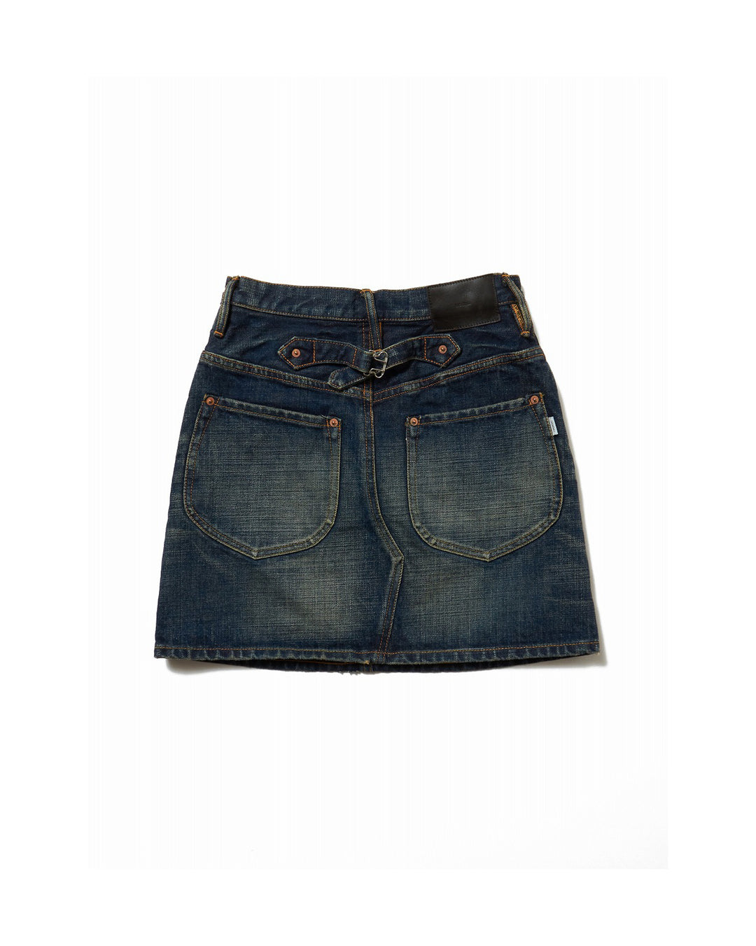 MUSTY FADED DENIM SHORT SKIRT