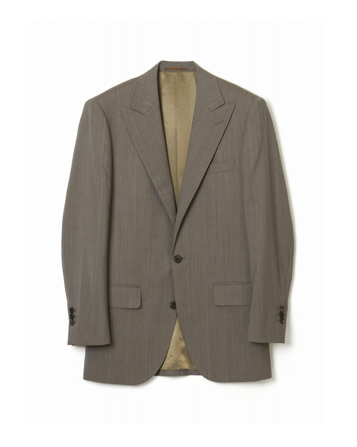 HEATHER WOOL TAILORED JACKET BY WISDOM TOOL