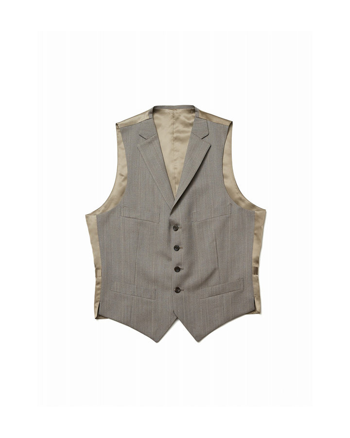 HEATHER WOOL VEST BY WISDOM TOOL