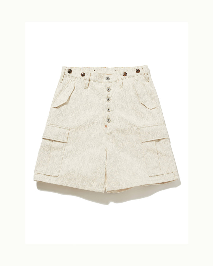 GRAIN CANVAS CARGO SHORT PANTS