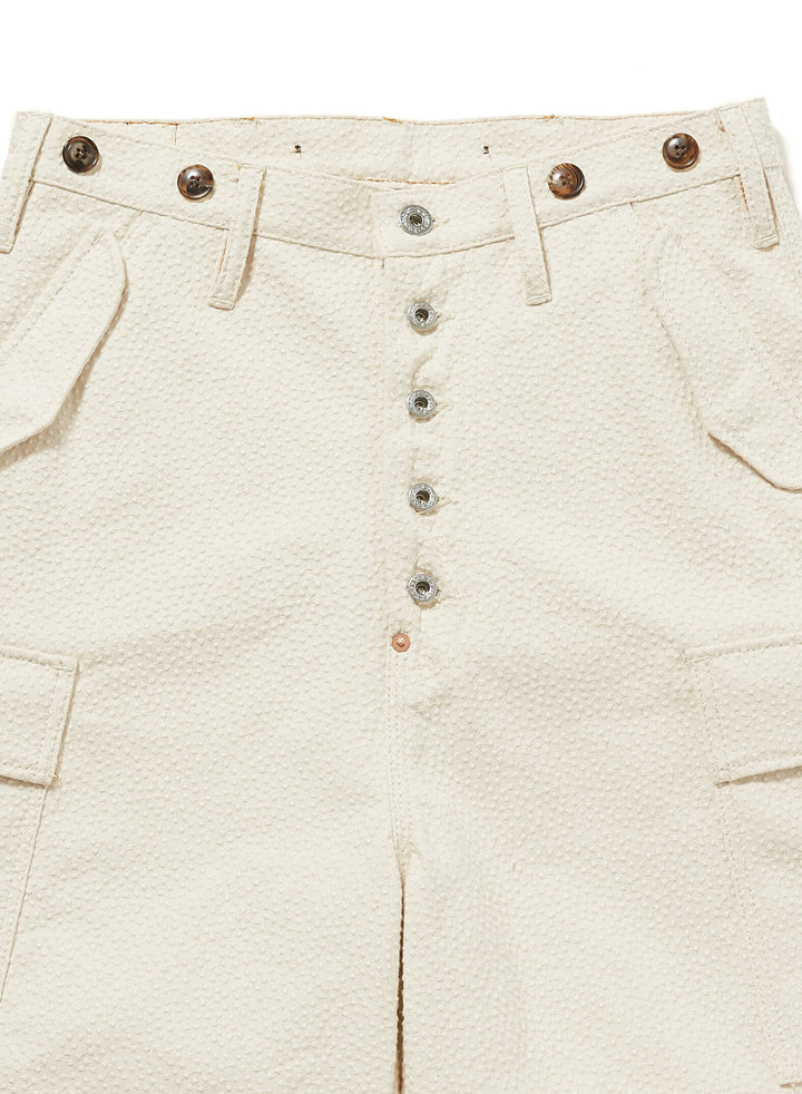 GRAIN CANVAS CARGO SHORT PANTS