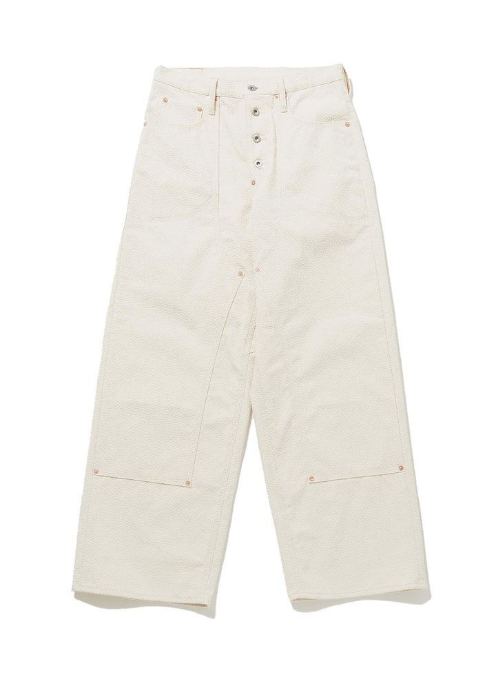 GRAIN CANVAS DOUBLE KNEE PANTS