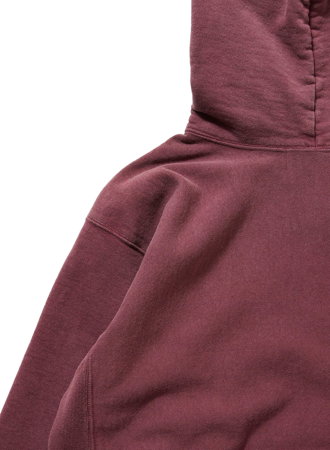 AGED HALF ZIP-UP HOODIE