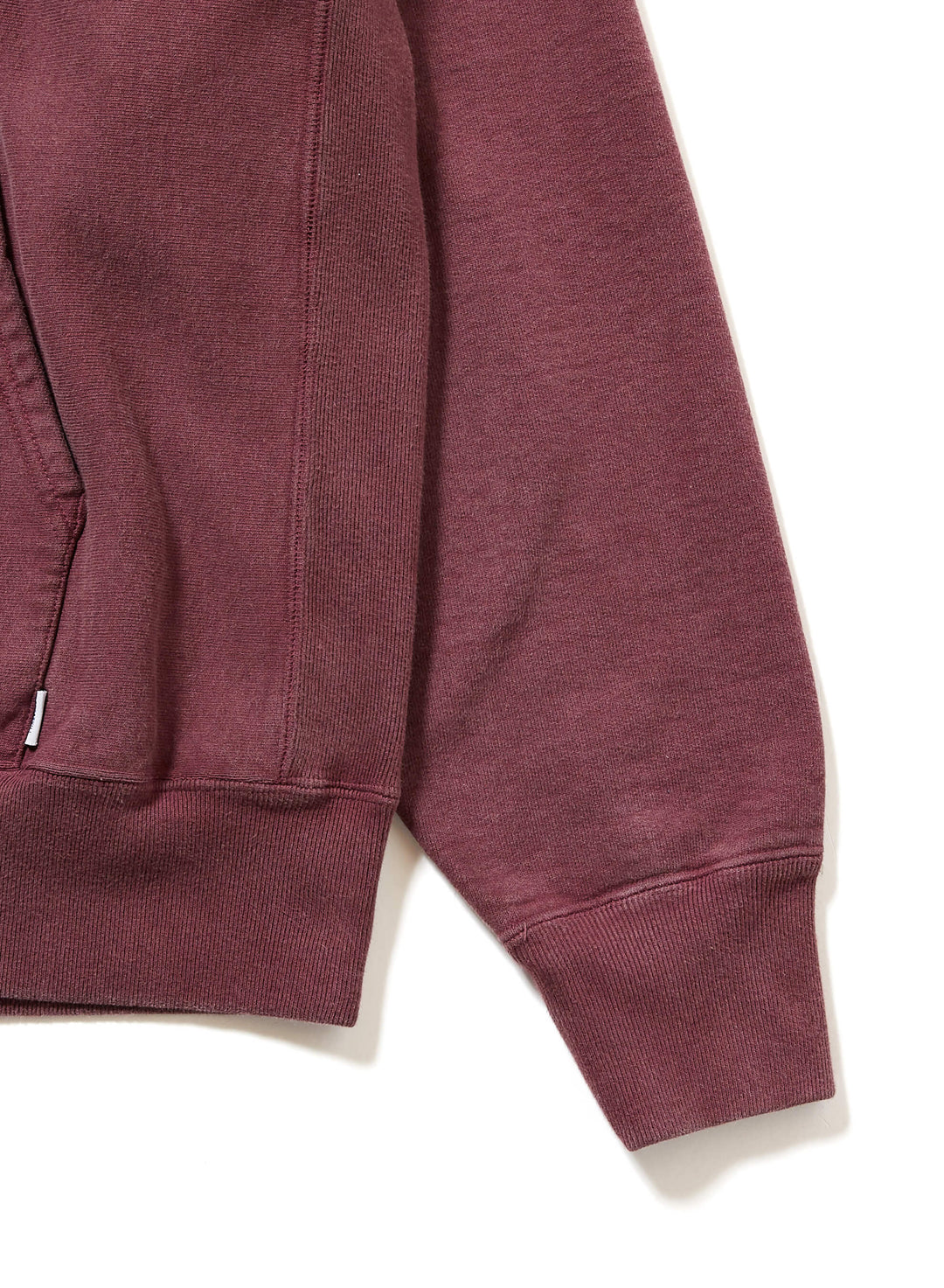 AGED HALF ZIP-UP HOODIE