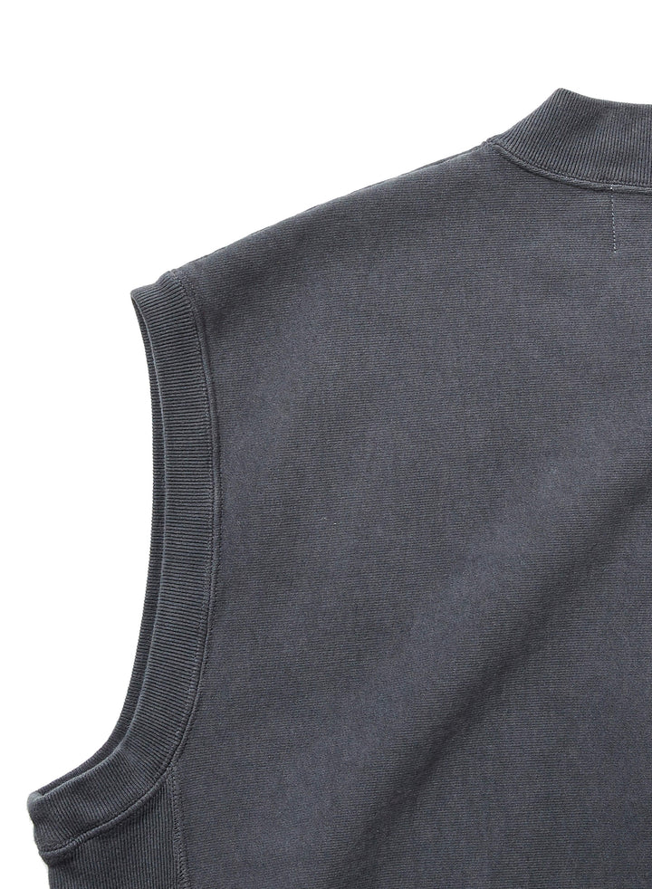 AGED ZIP-UP SWEAT VEST