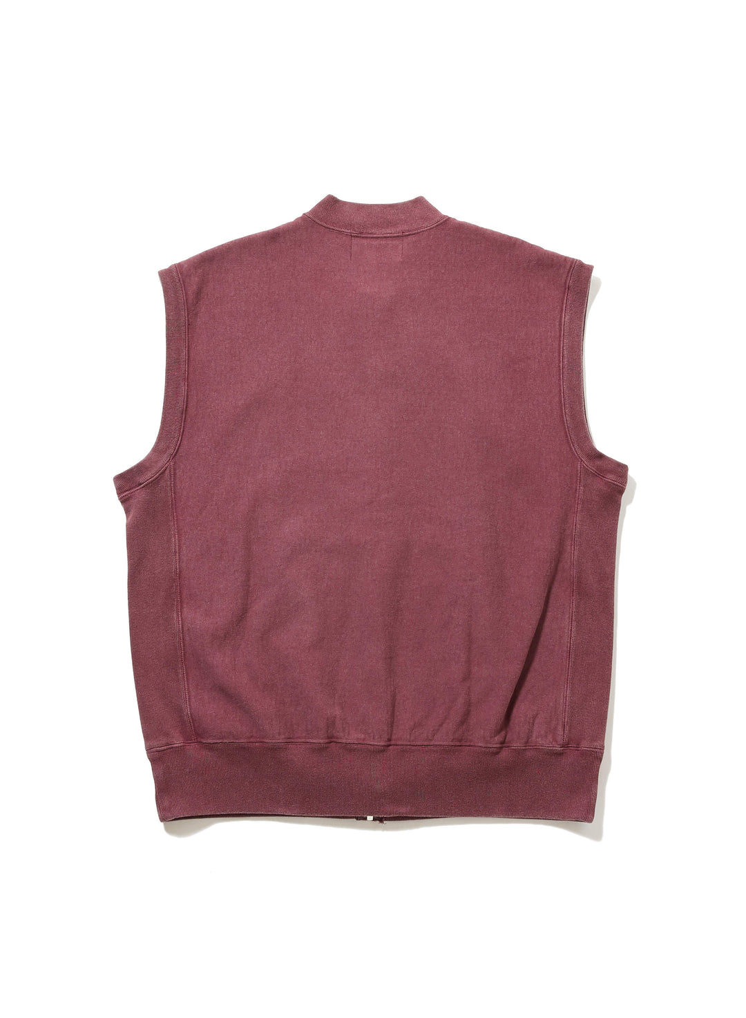 AGED ZIP-UP SWEAT VEST