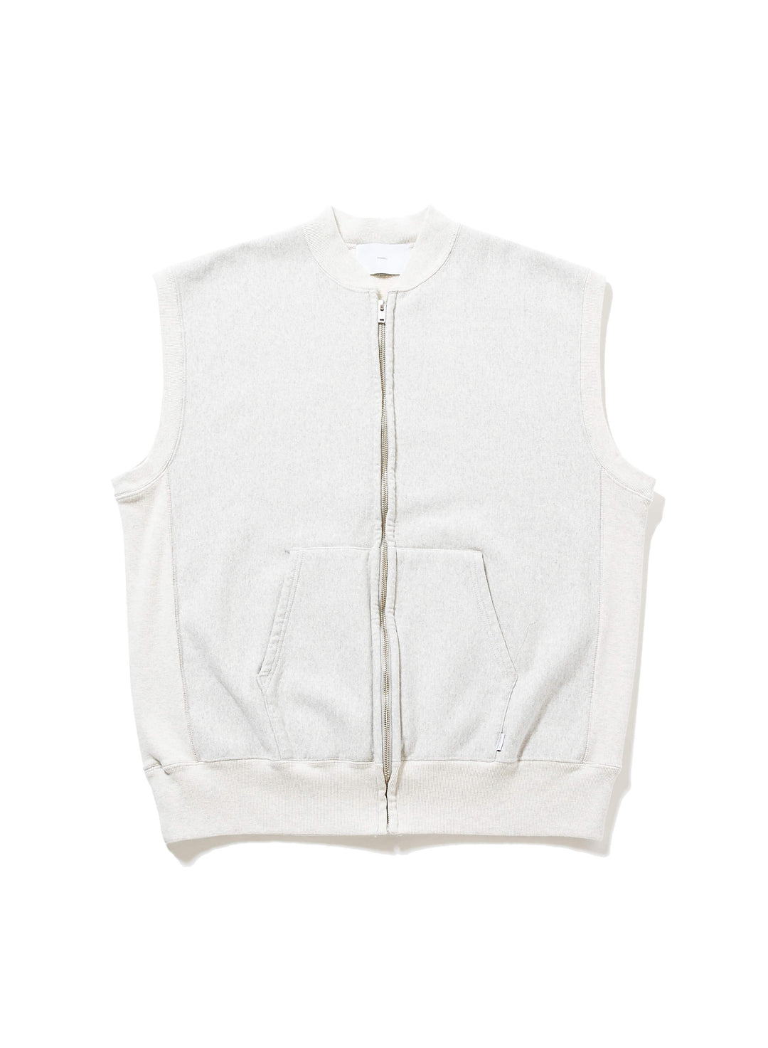 AGED ZIP-UP SWEAT VEST