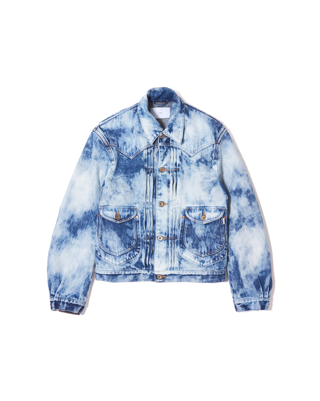 RANDOM BLEACH CLASSIC DENIM JACKET