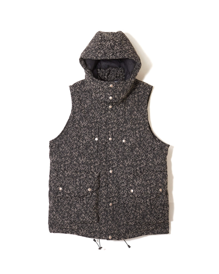 URETHANE JACQUARD PUFFER VEST