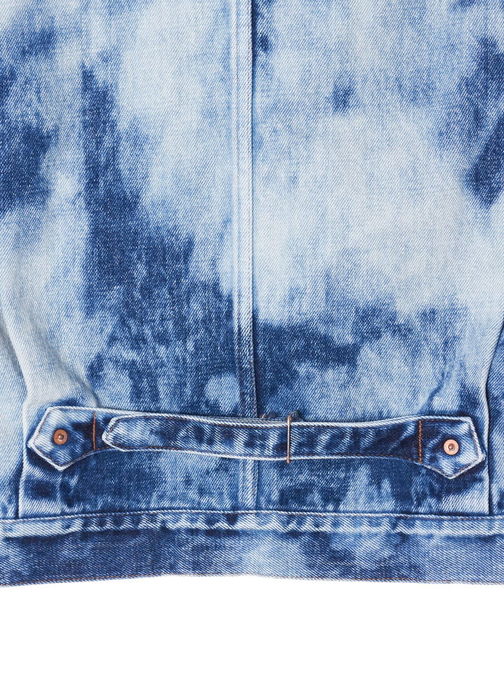 RANDOM BLEACH CLASSIC DENIM VEST