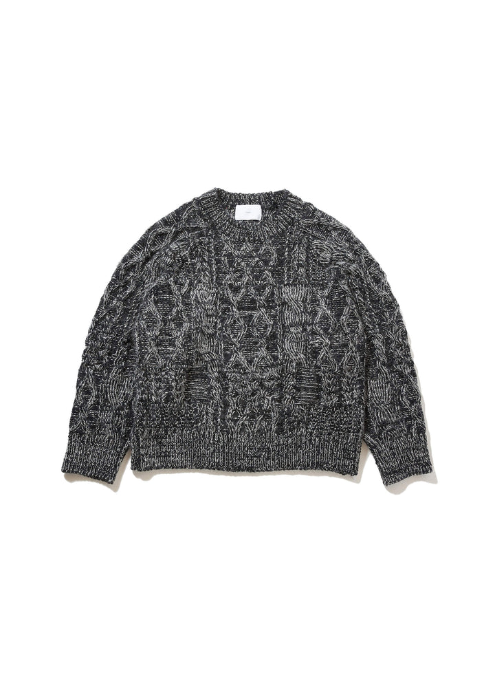 ARAN KNIT SWEATER