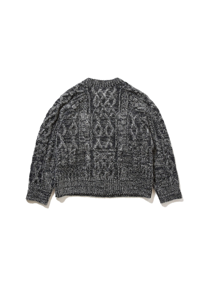 ARAN KNIT SWEATER