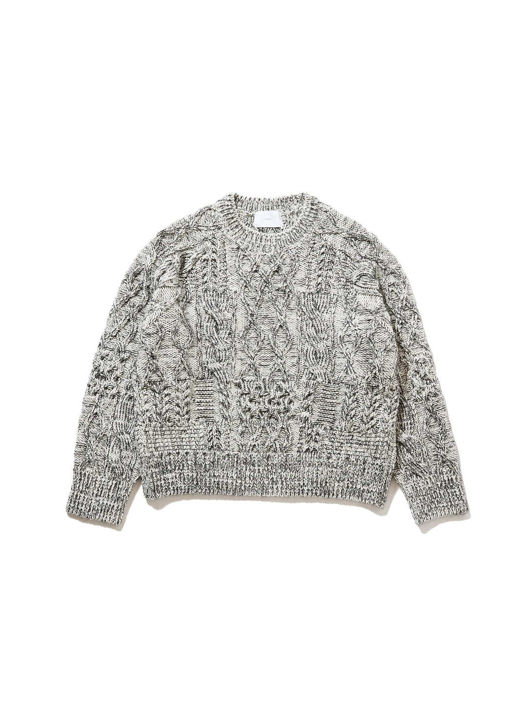 ARAN KNIT SWEATER