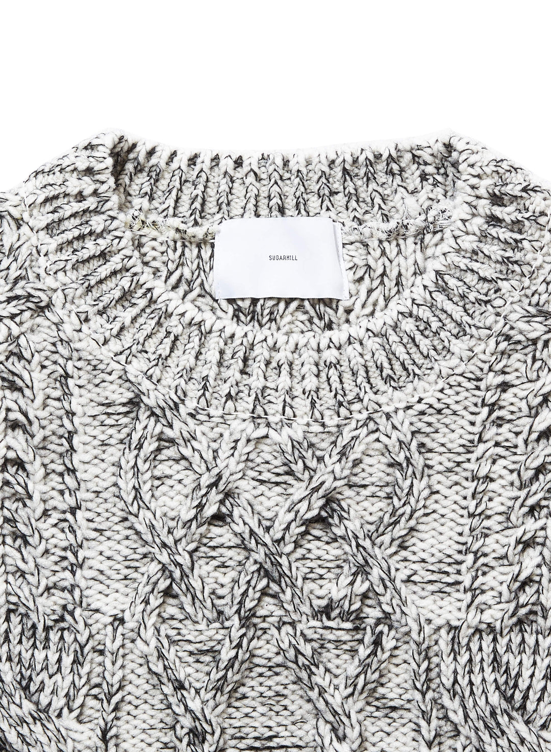 ARAN KNIT SWEATER