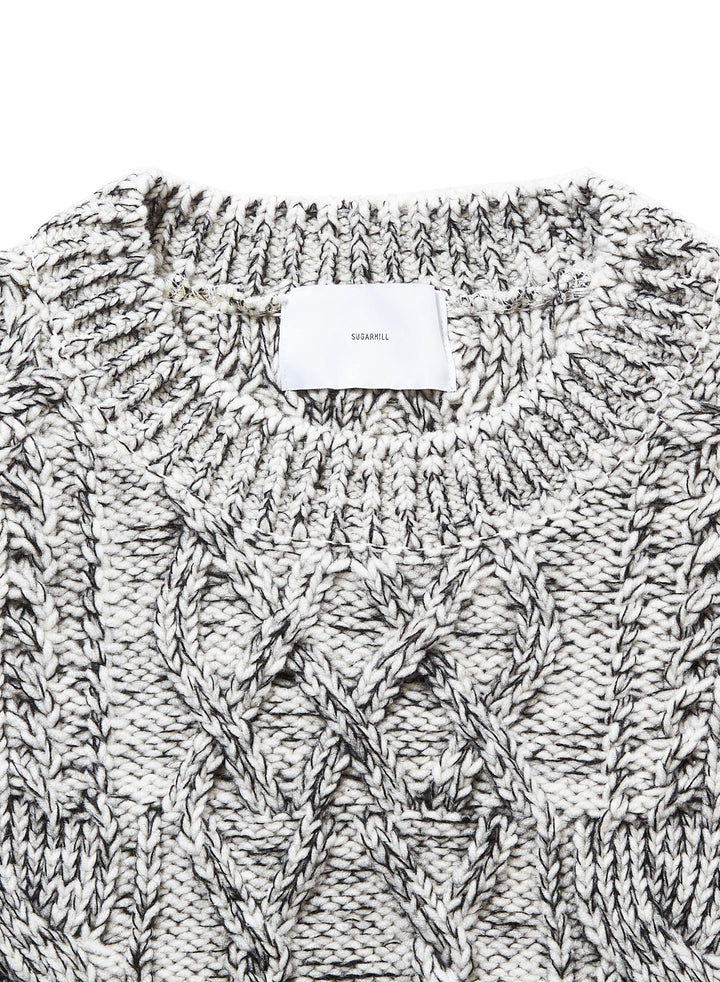 ARAN KNIT SWEATER