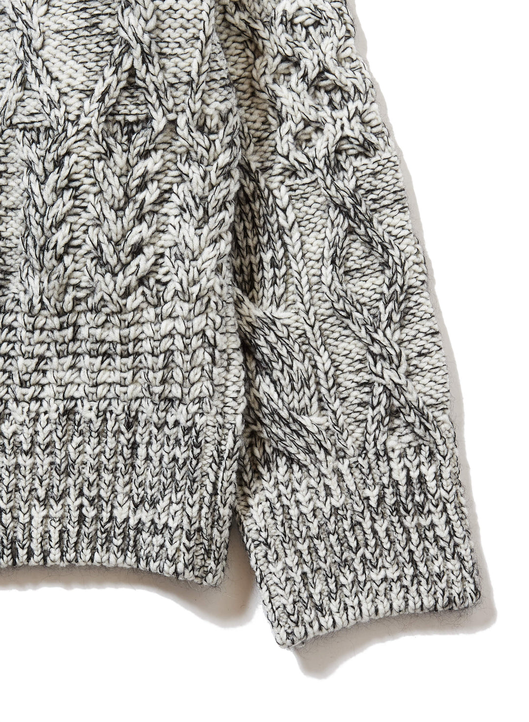 ARAN KNIT SWEATER