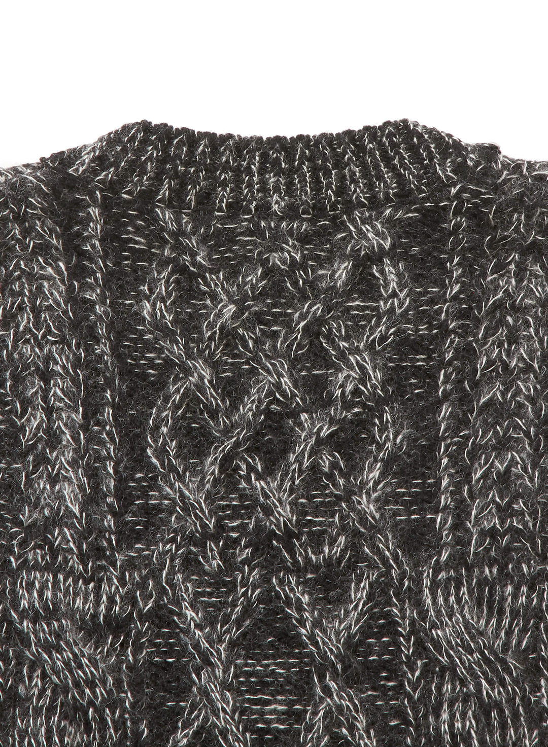 ARAN KNIT SWEATER VEST