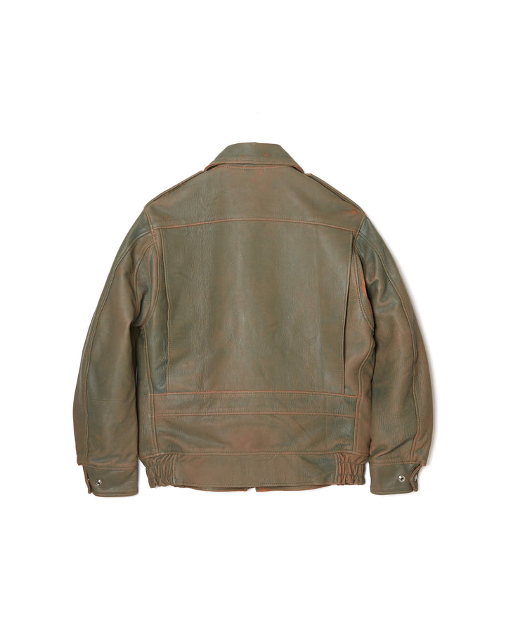 GILL LEATHER FLIGHT JACKET