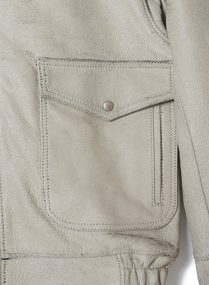 GILL LEATHER FLIGHT JACKET