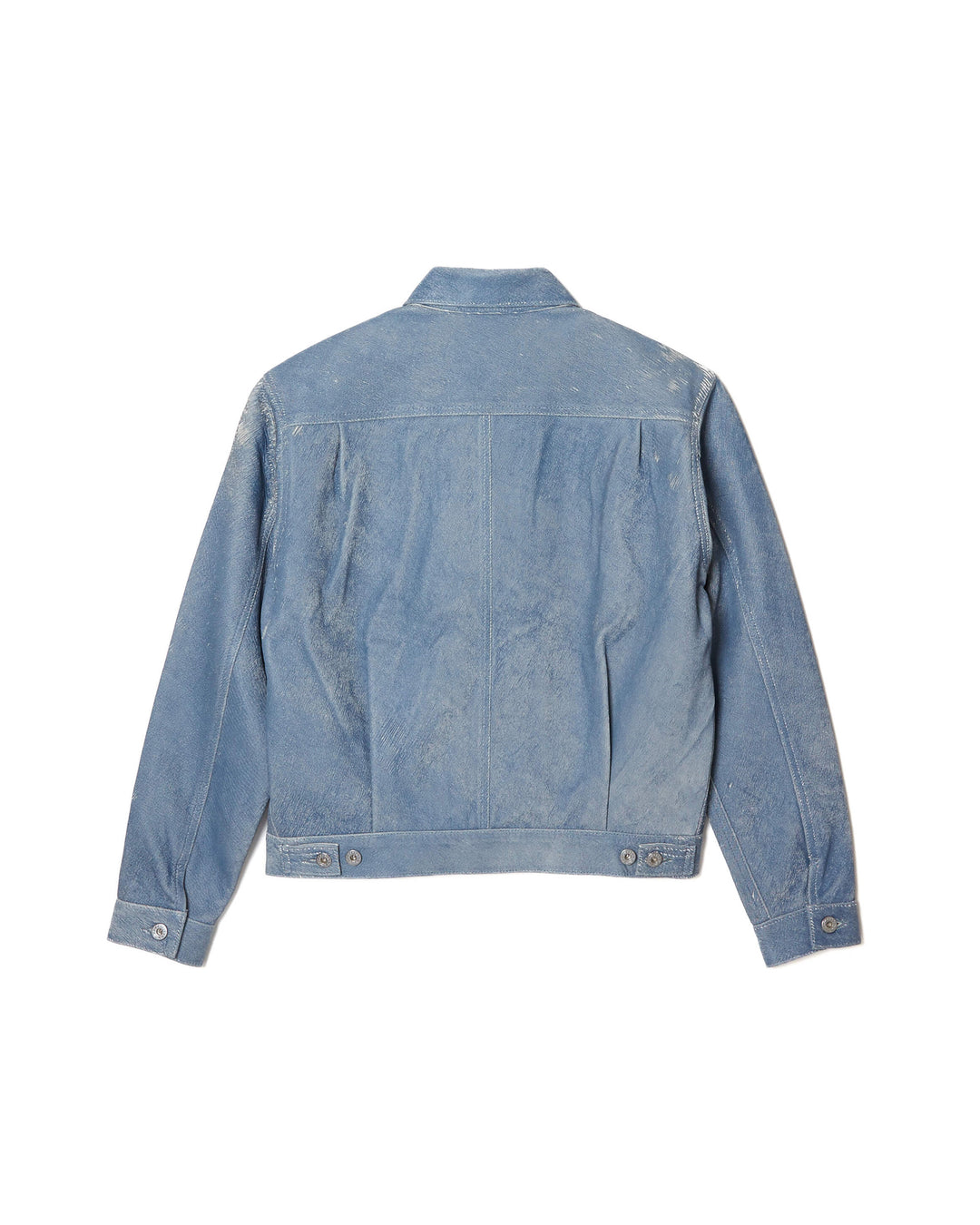 GILL LEATHER DENIM JACKET