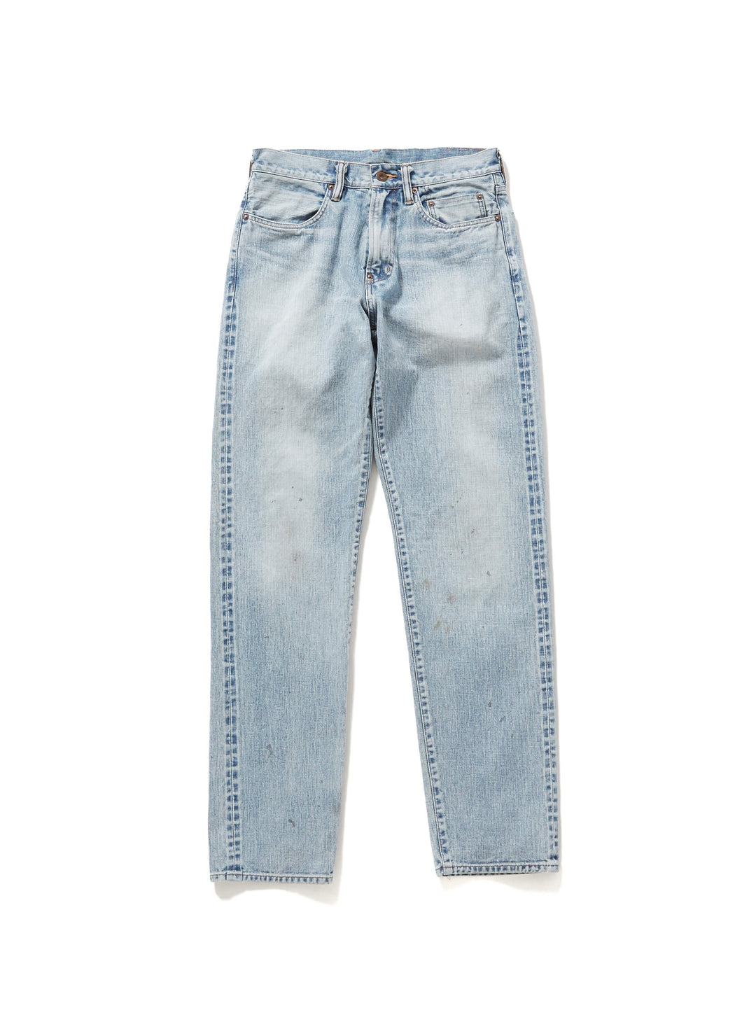 FADED MODERN DENIM TROUSERS REGULAR CUT