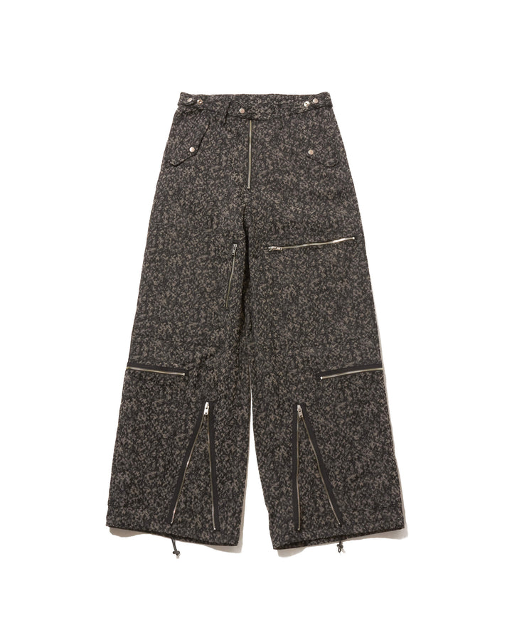 URETHANE JACQUARD PARASHUTE TROUSERS