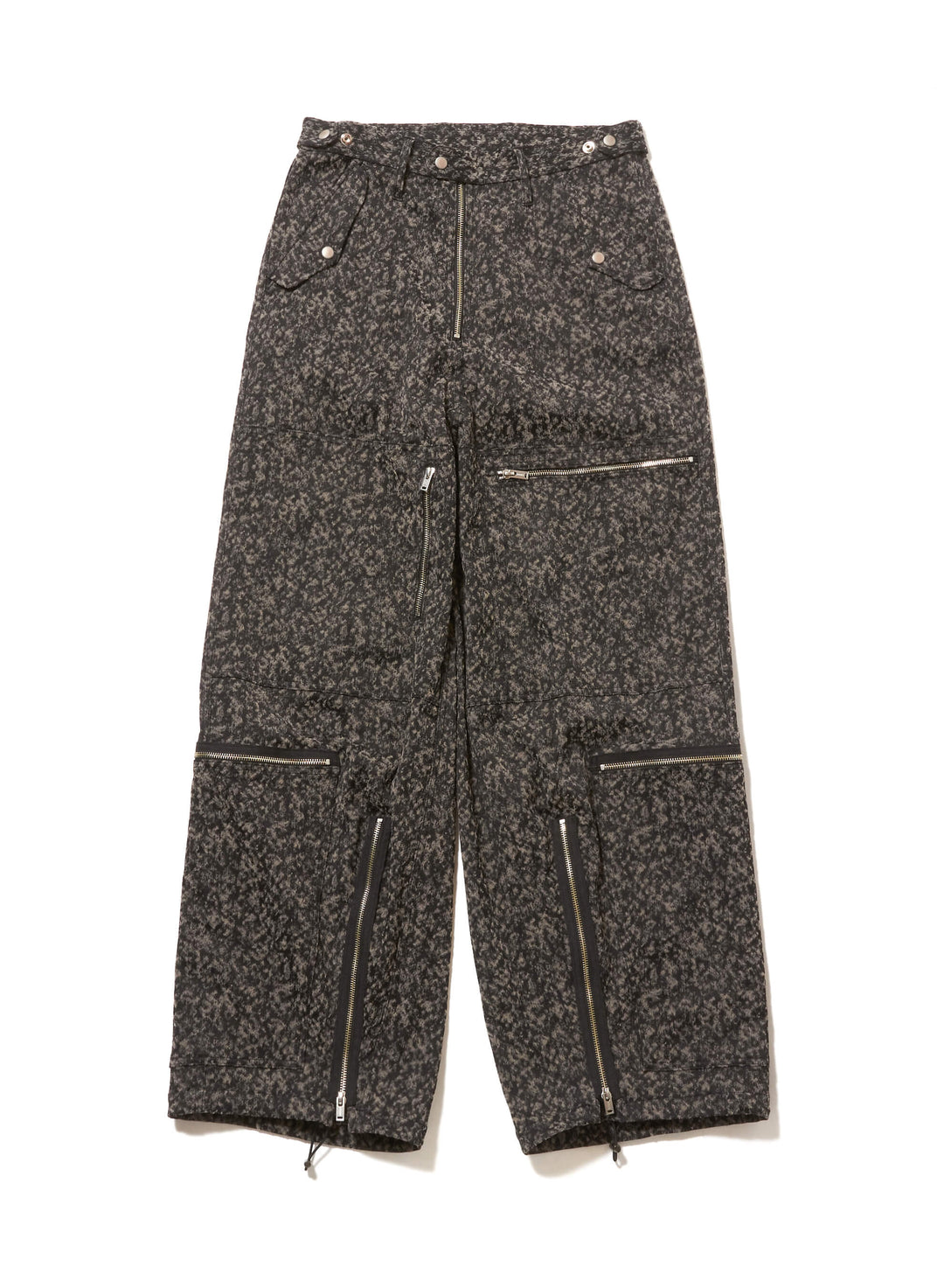 URETHANE JACQUARD PARASHUTE TROUSERS