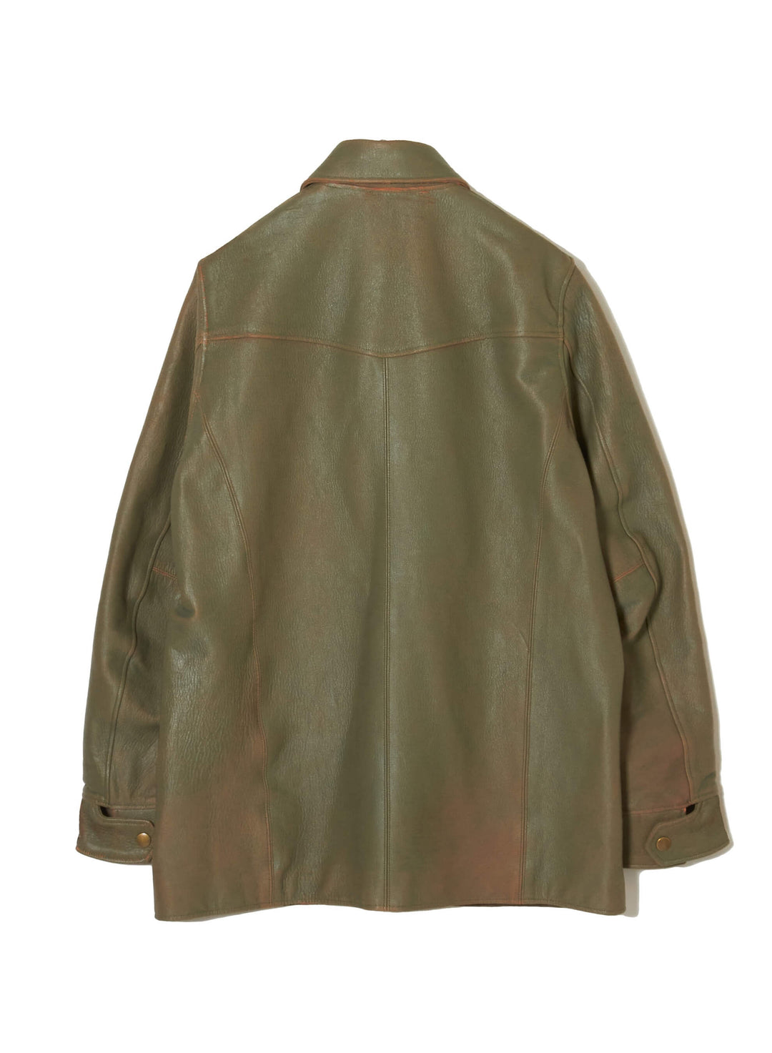 GILL LEATHER CAR COAT