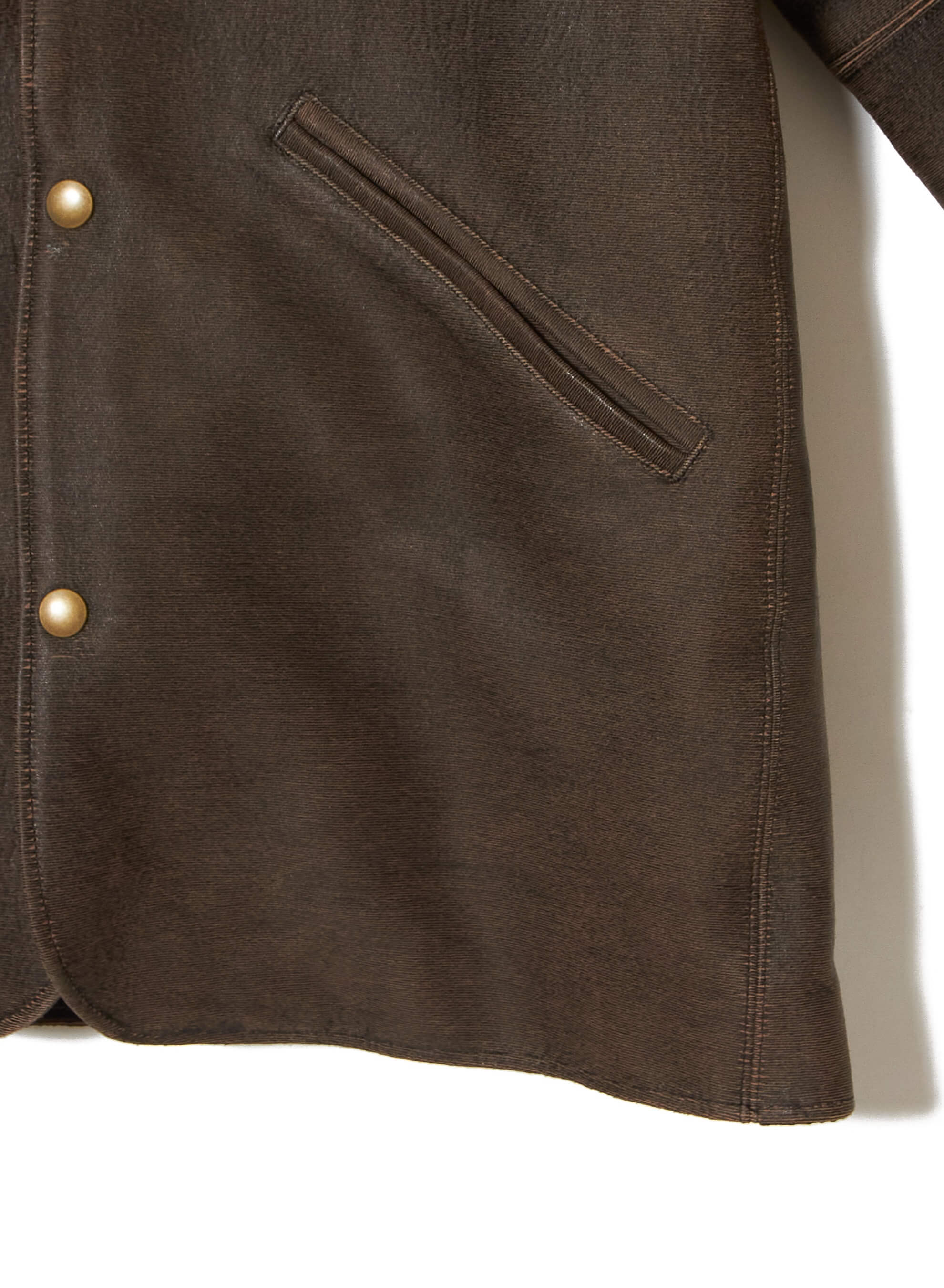 GILL LEATHER CAR COAT – SUGARHILL TOKYO