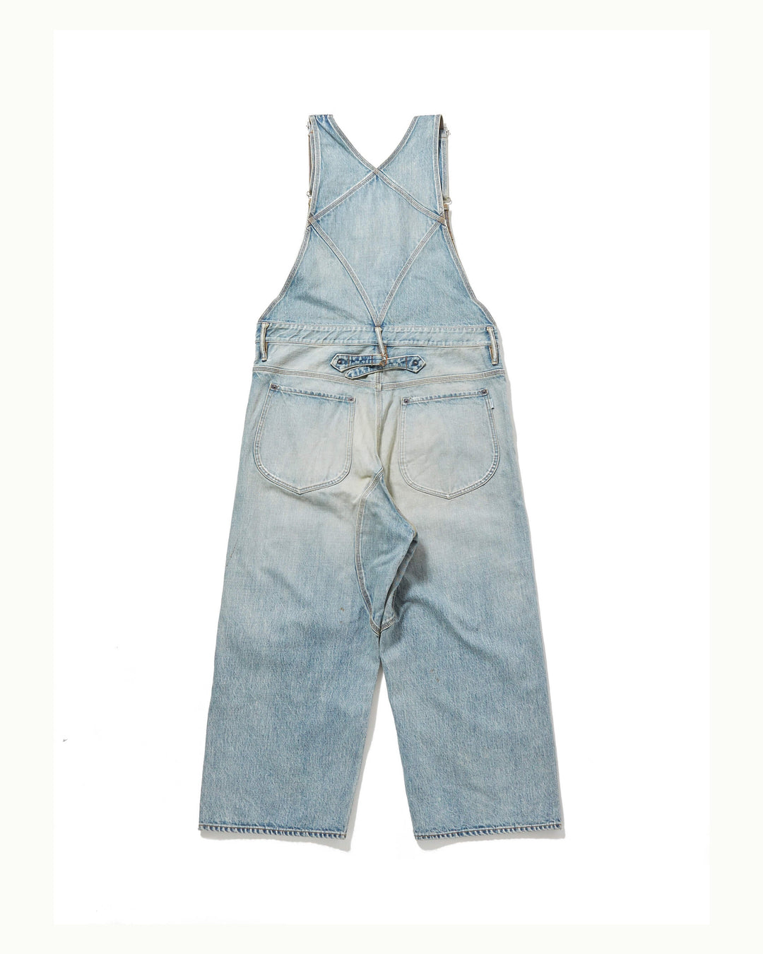 FADED CLASSIC DENIM OVERALLS