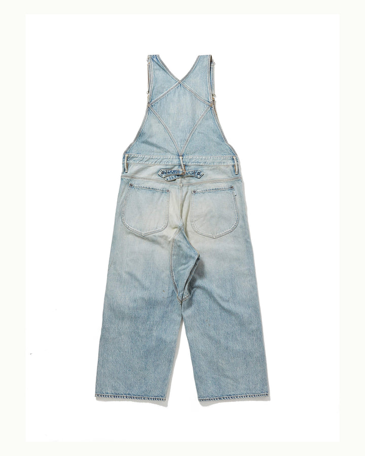 FADED CLASSIC DENIM OVERALLS