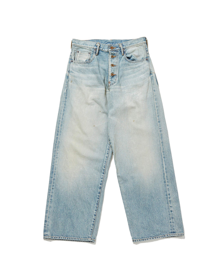 FADED CLASSIC DENIM PANTS