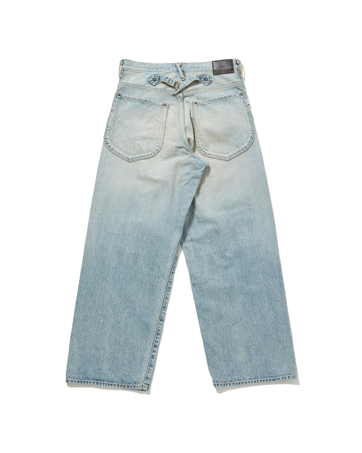 FADED CLASSIC DENIM PANTS