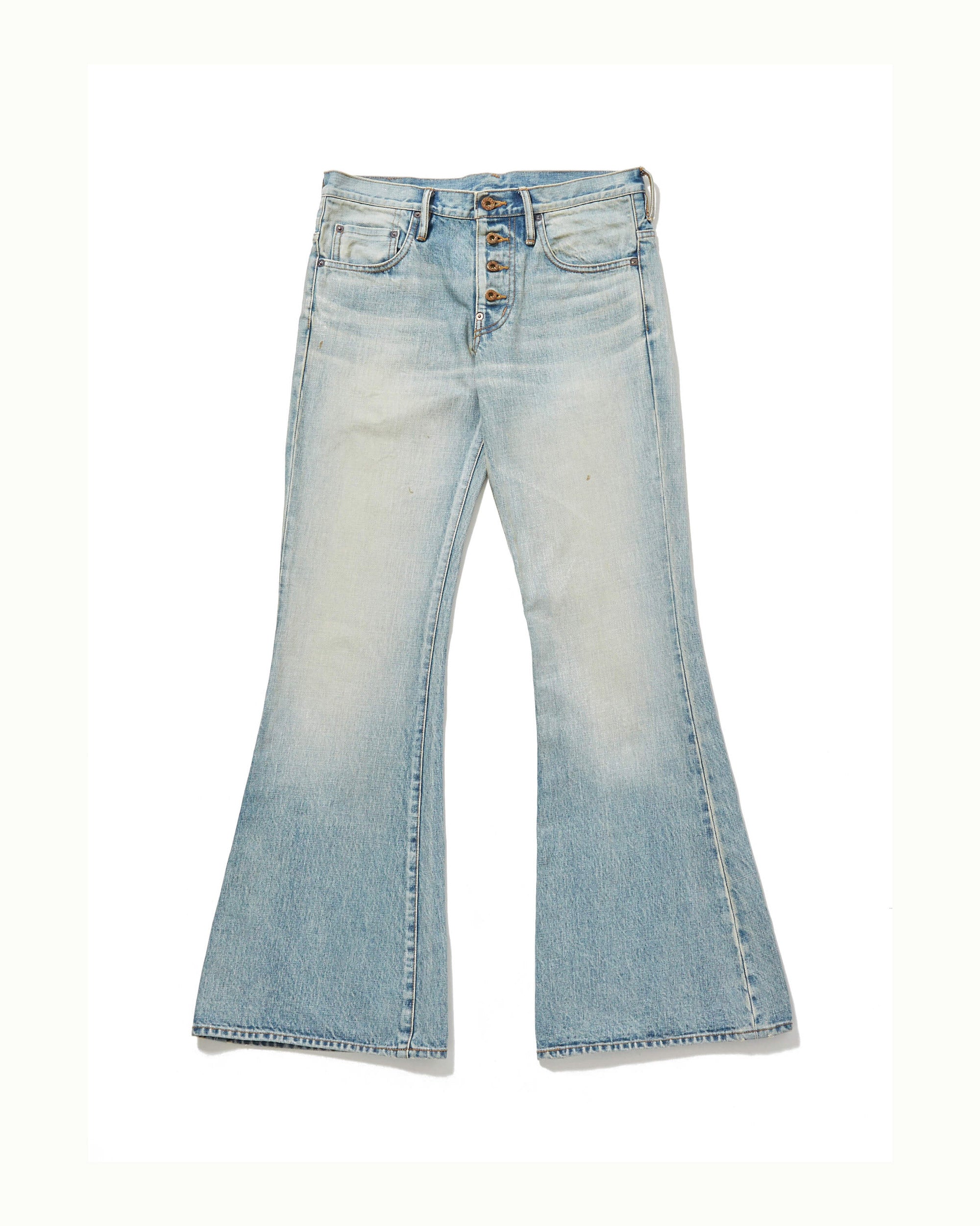 FADED BELL BOTTOM DENIM PANTS – SUGARHILL TOKYO